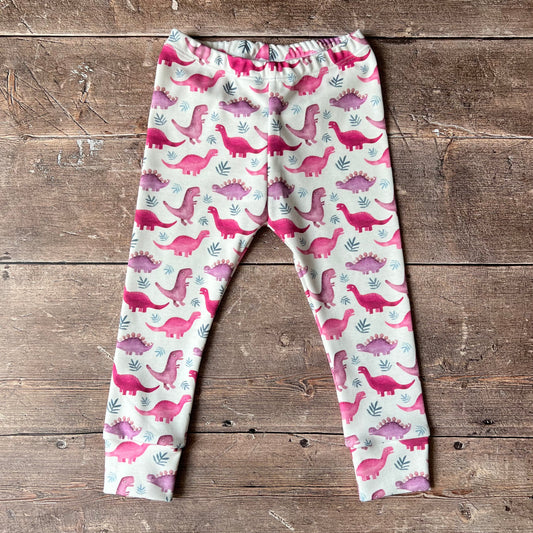 Pink Dinos Leggings