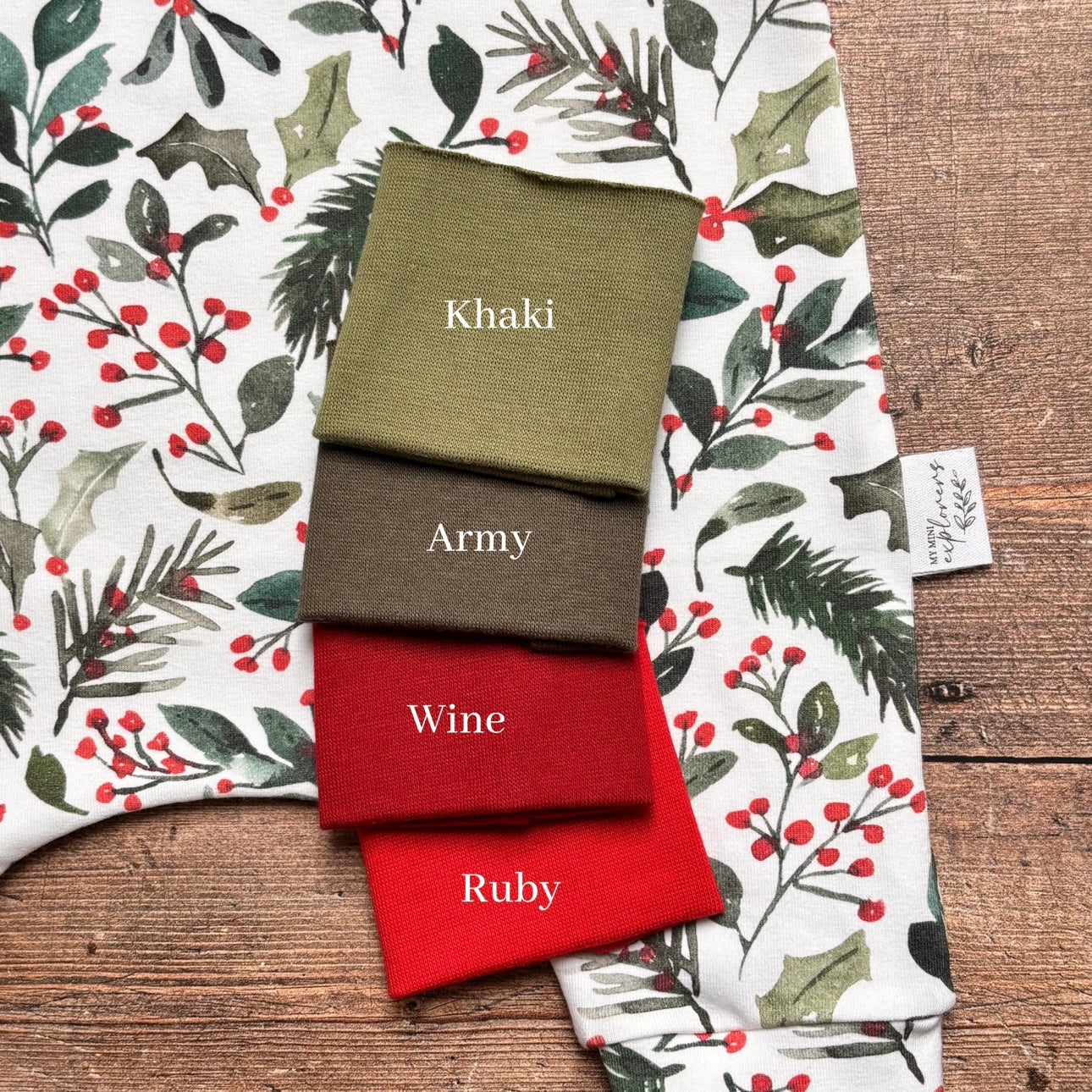 Winter Berries Child & Baby Bobble Hat