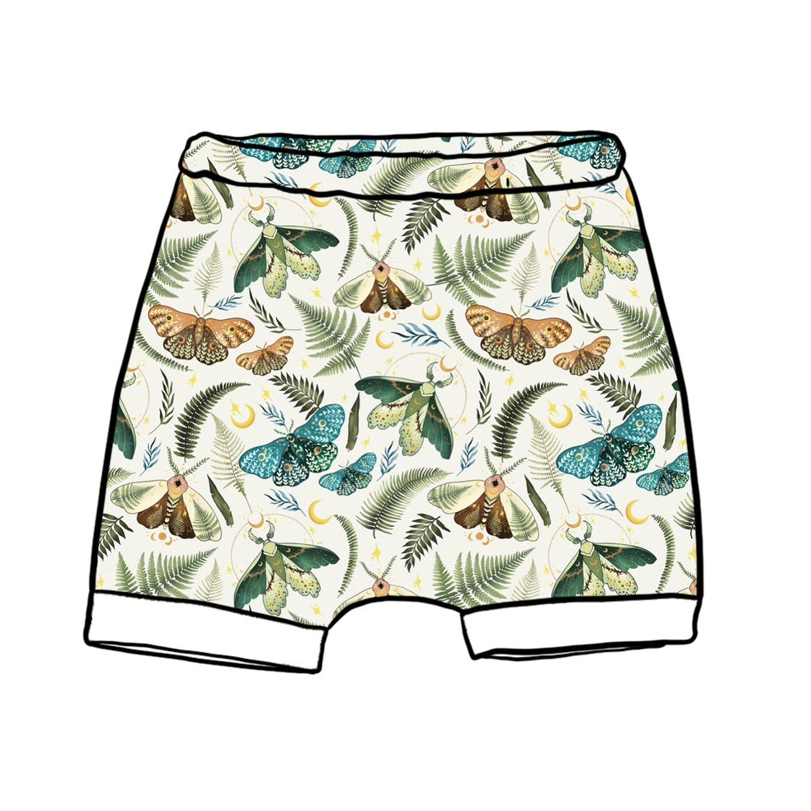 Flutter Rolled Shorts