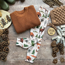 Load image into Gallery viewer, Wild Wood Animals Leggings
