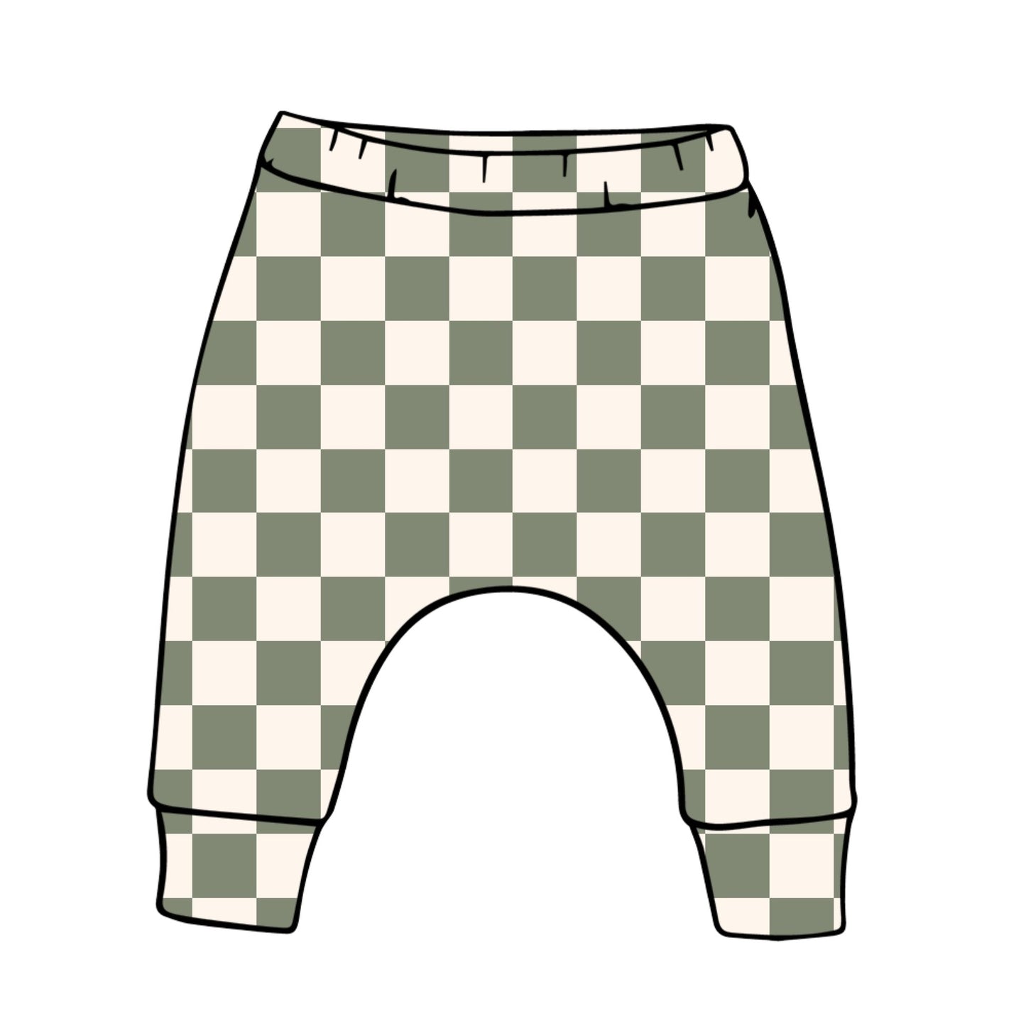 Chequerboard Baby & Child Harems