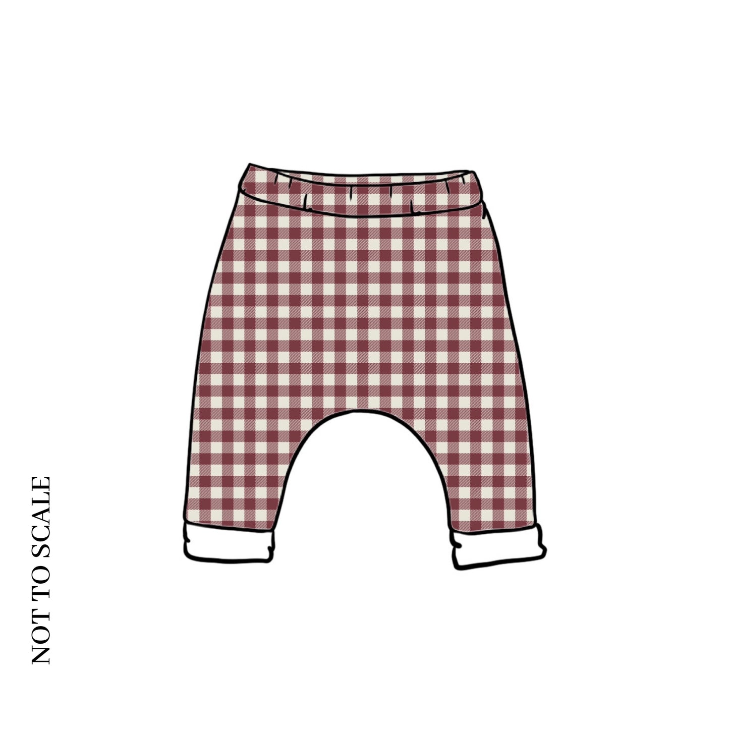 Berry Gingham Harems