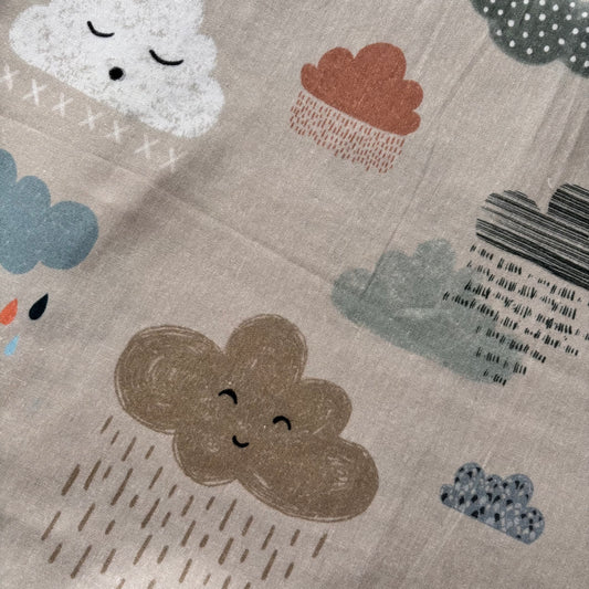 Rainclouds Swaddle Blanket