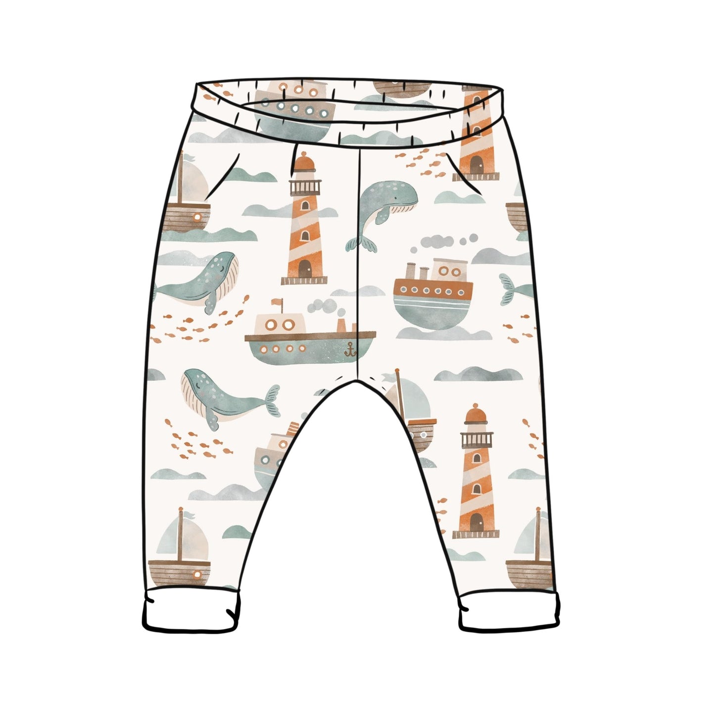 At Sea Toddler & Child Leggings