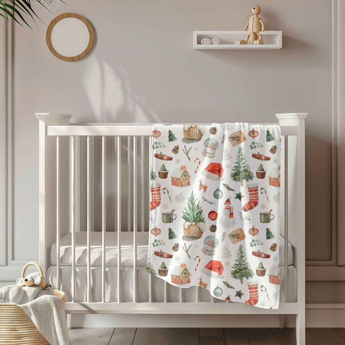 Noel Toddler & Child Sherpa Blanket