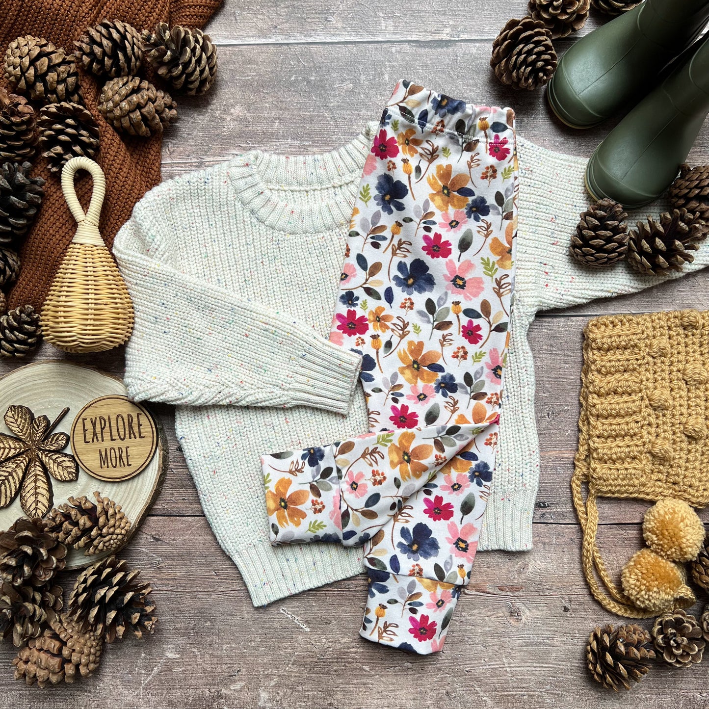 Wild Floral Leggings