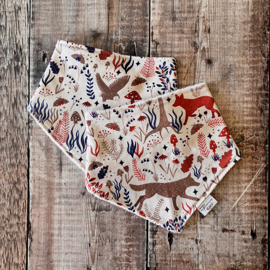 Autumn Forest Dribble Bib