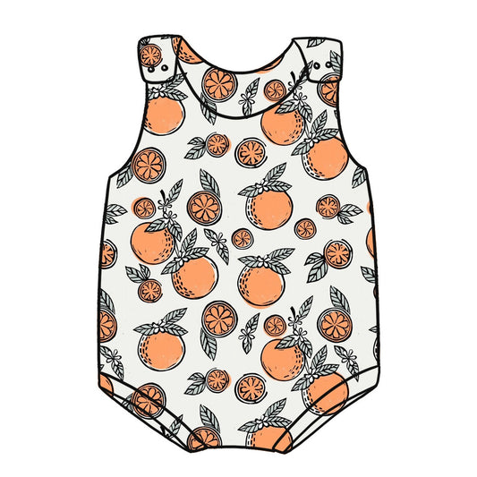 Oranges Bloomer Romper