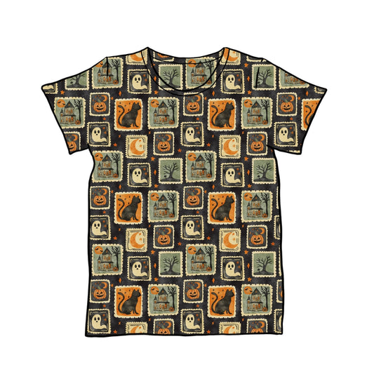 Halloween Stamps Child & Baby T-Shirt - Short or Long Sleeve