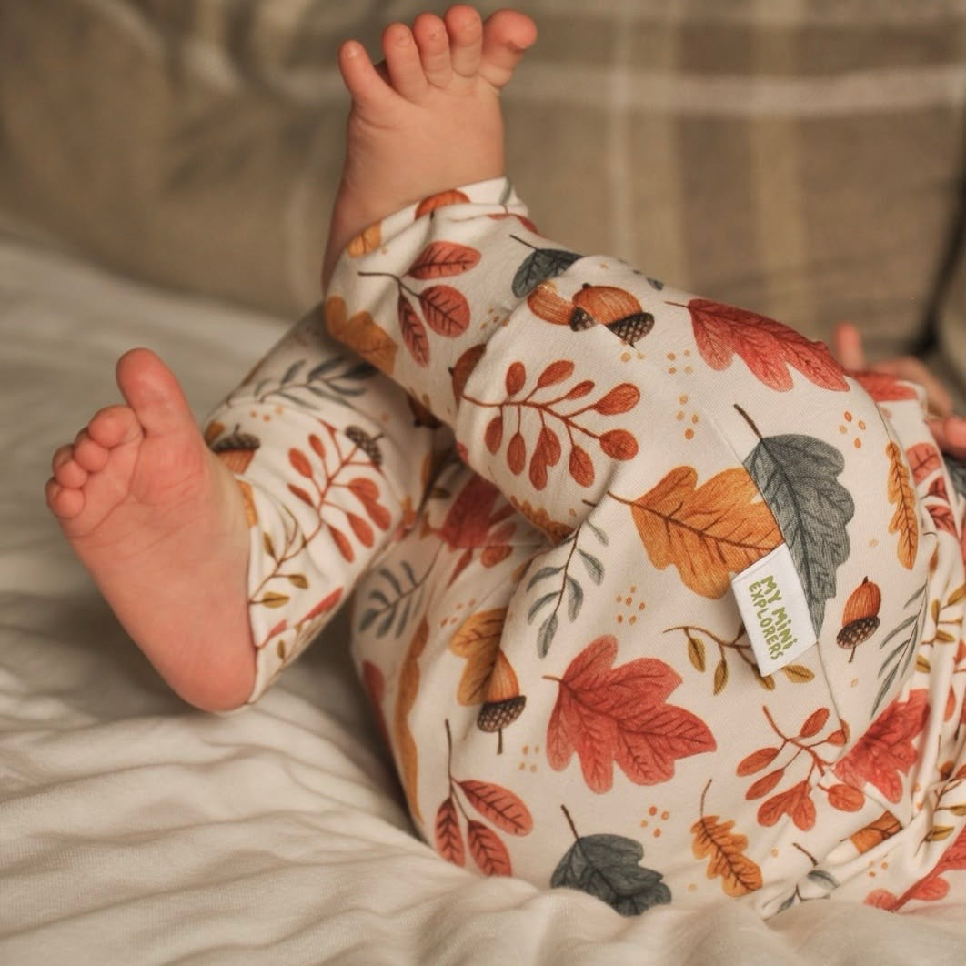 Acorns and Leaves Child & Baby Full Length Romper