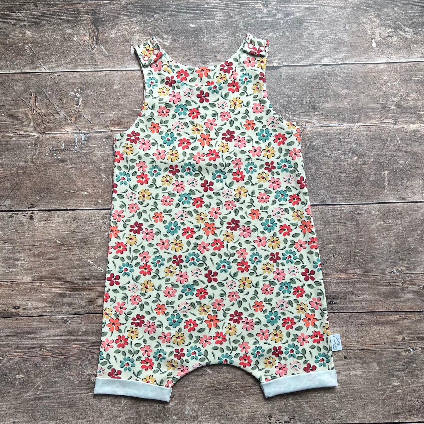 Ditsy Floral Short Romper