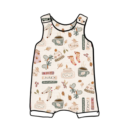 Autumn Girl Child & Baby Short Romper