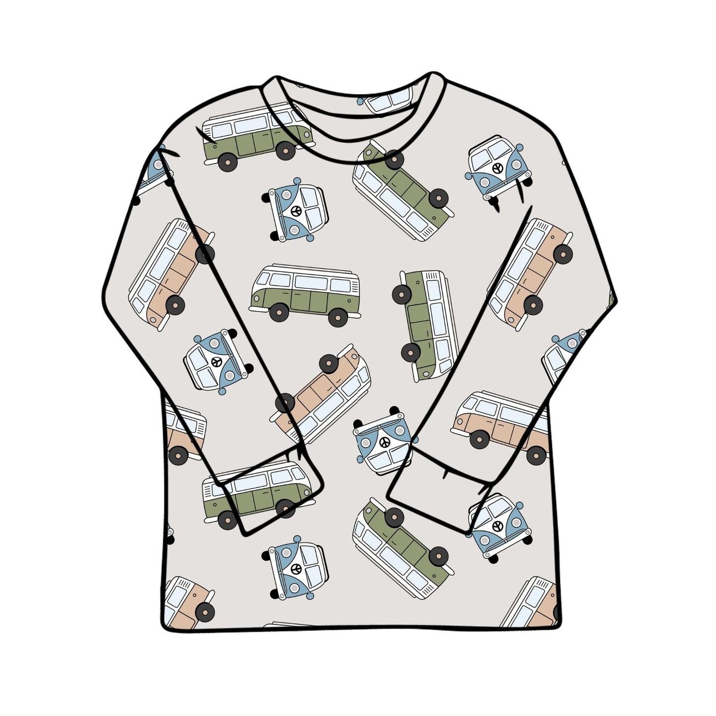 Classic Campers Child & Baby T-Shirt - Short or Long Sleeve