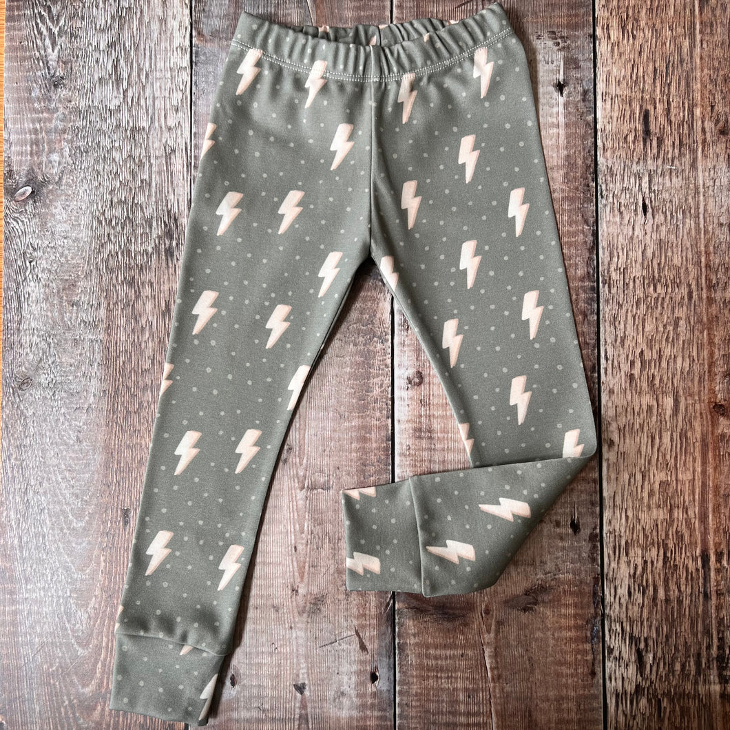 Lightning Leggings 2-3 years