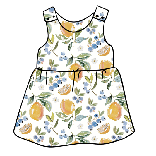 Fresh Lemons Child & Baby Pinafore Dress