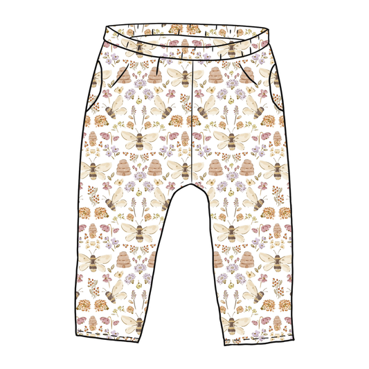 Honey Bee Toddler & Child Pocket Trousers