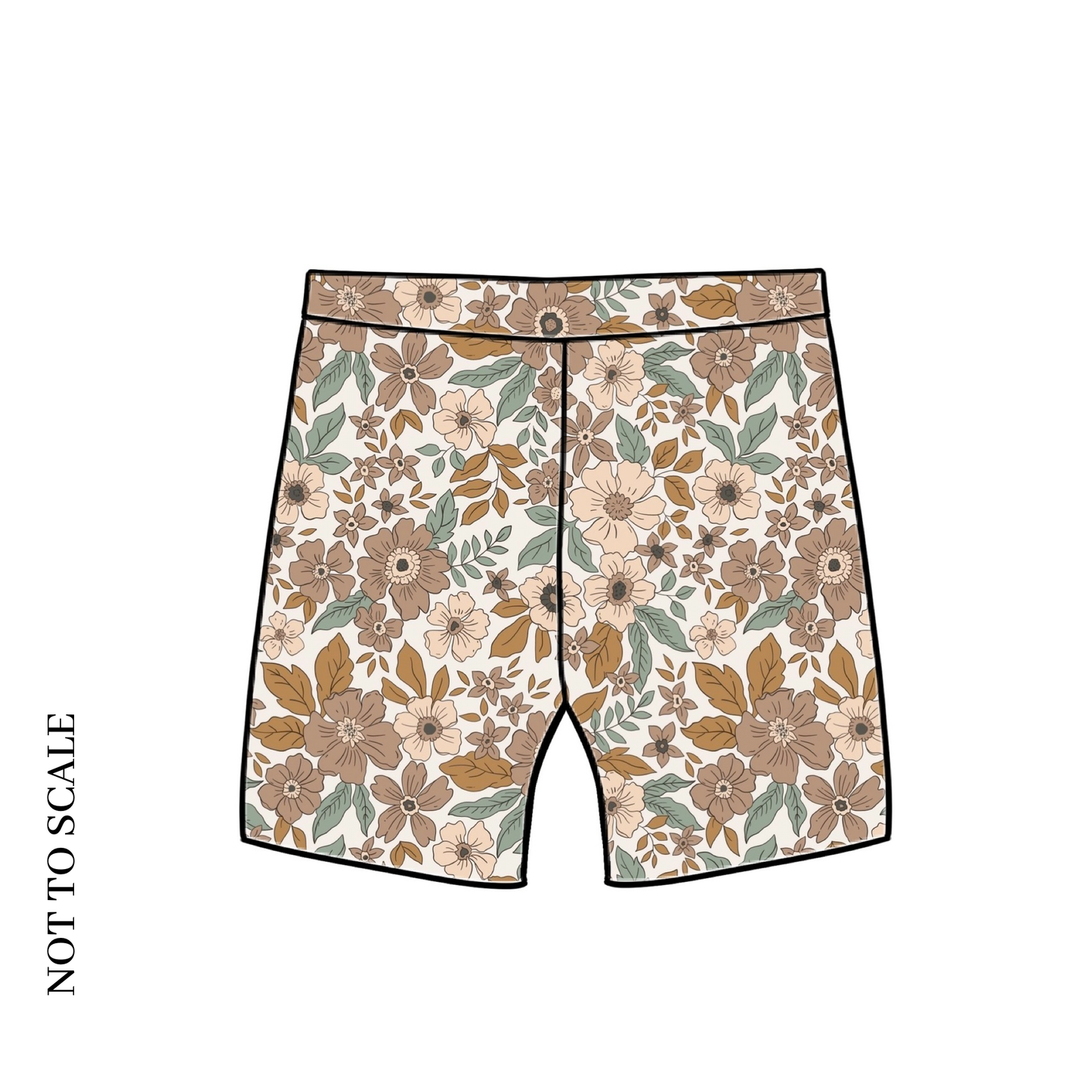 Folk Floral Lounge Shorts