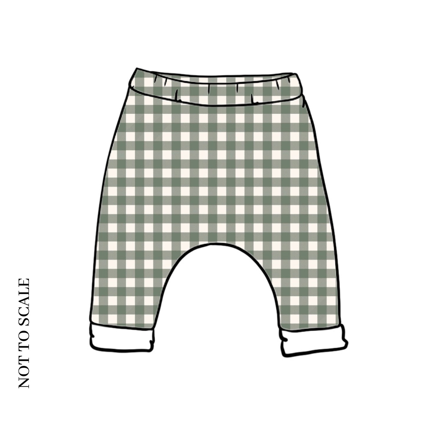 Forest Gingham Harems