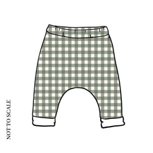 Load image into Gallery viewer, Forest Gingham Harems
