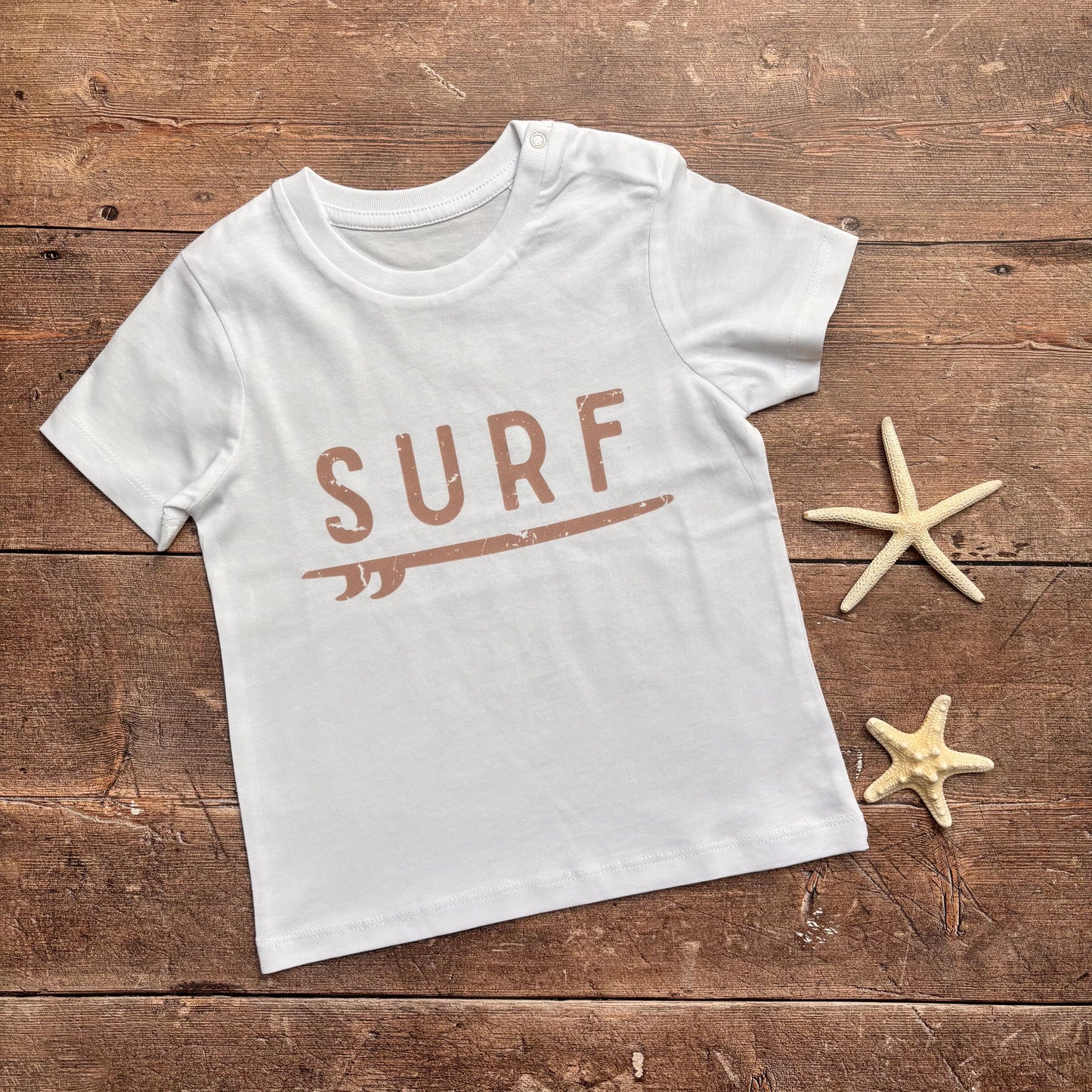 Surf in beige T-Shirt 2-3 years