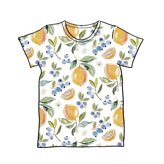 Fresh Lemons Child & Baby T-Shirt - Short or Long Sleeve