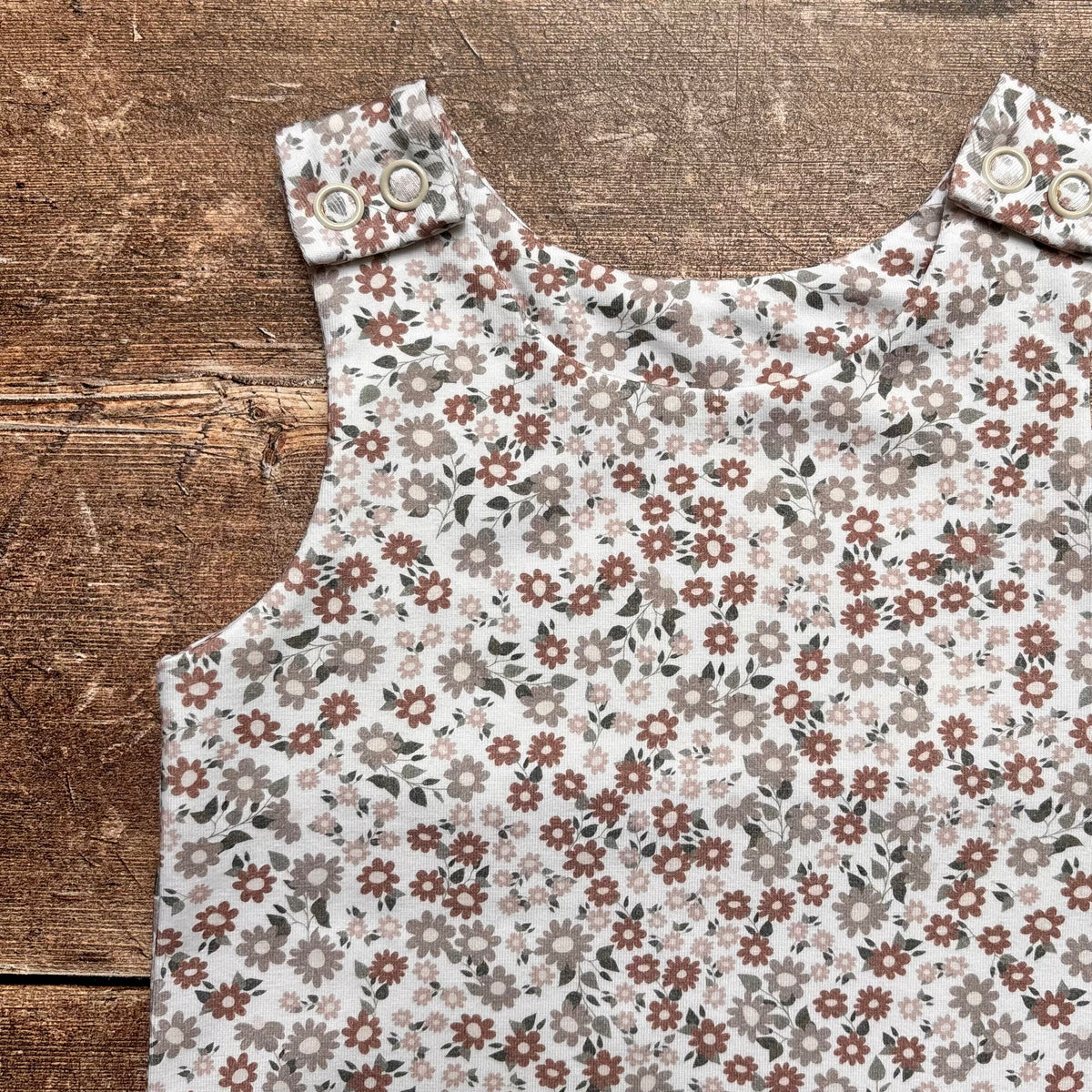 Cottage Core Ditsy Child & Baby Full Length Romper