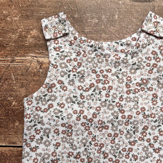 Cottage Core Ditsy Child & Baby Full Length Romper