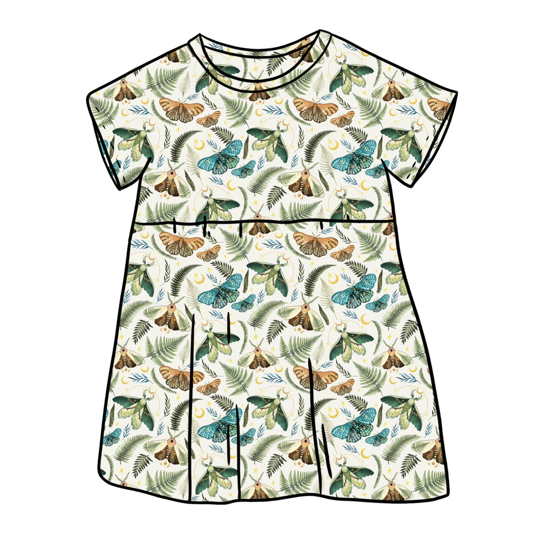 Flutter Short Sleeve Dress