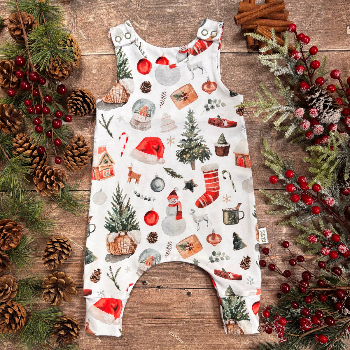 Noel Child & Baby Full Length Romper