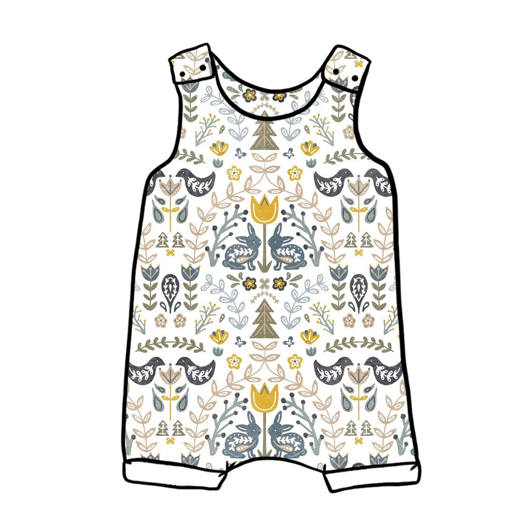 Scandi Spring Short Romper