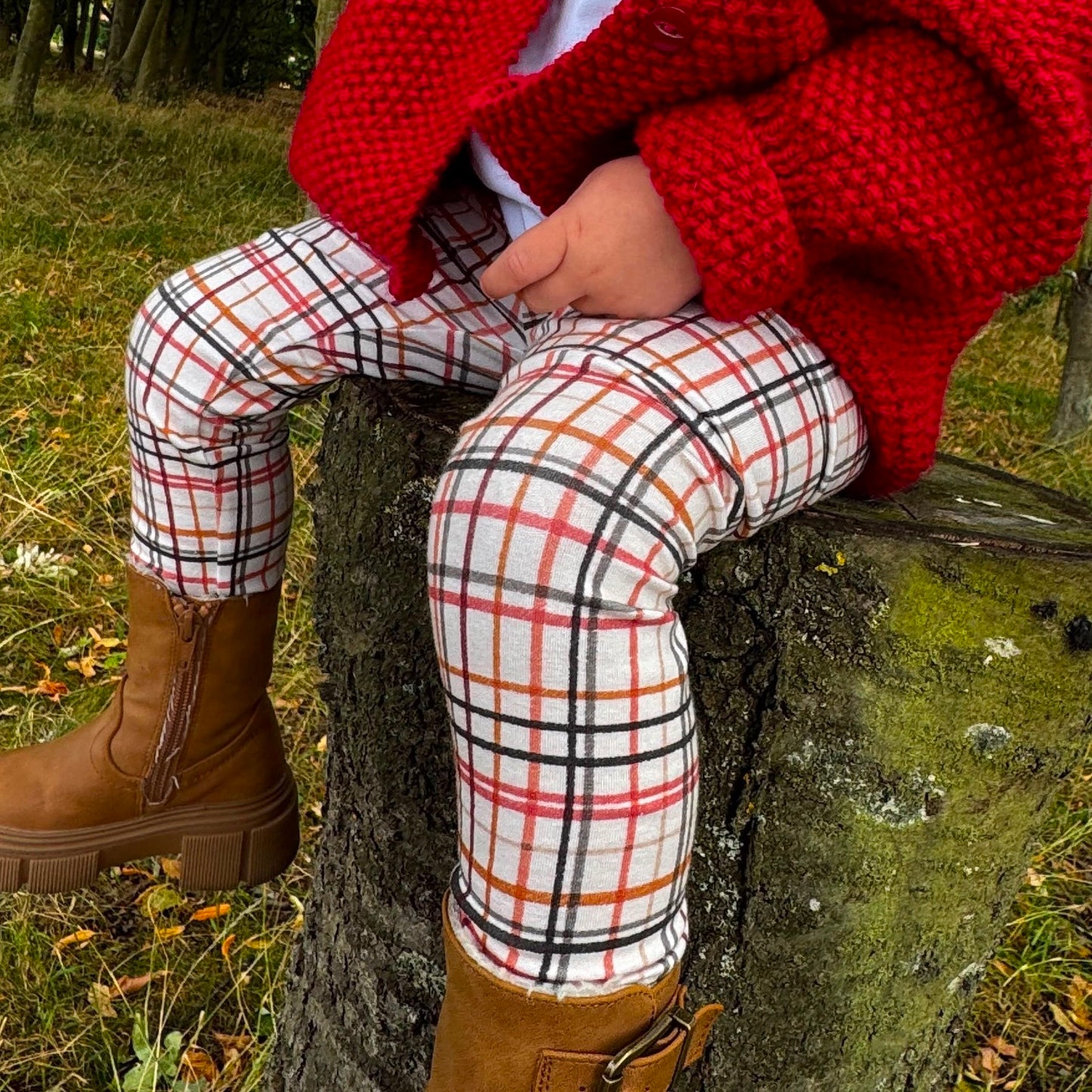 Rustic Plaid Toddler & Child Leggings