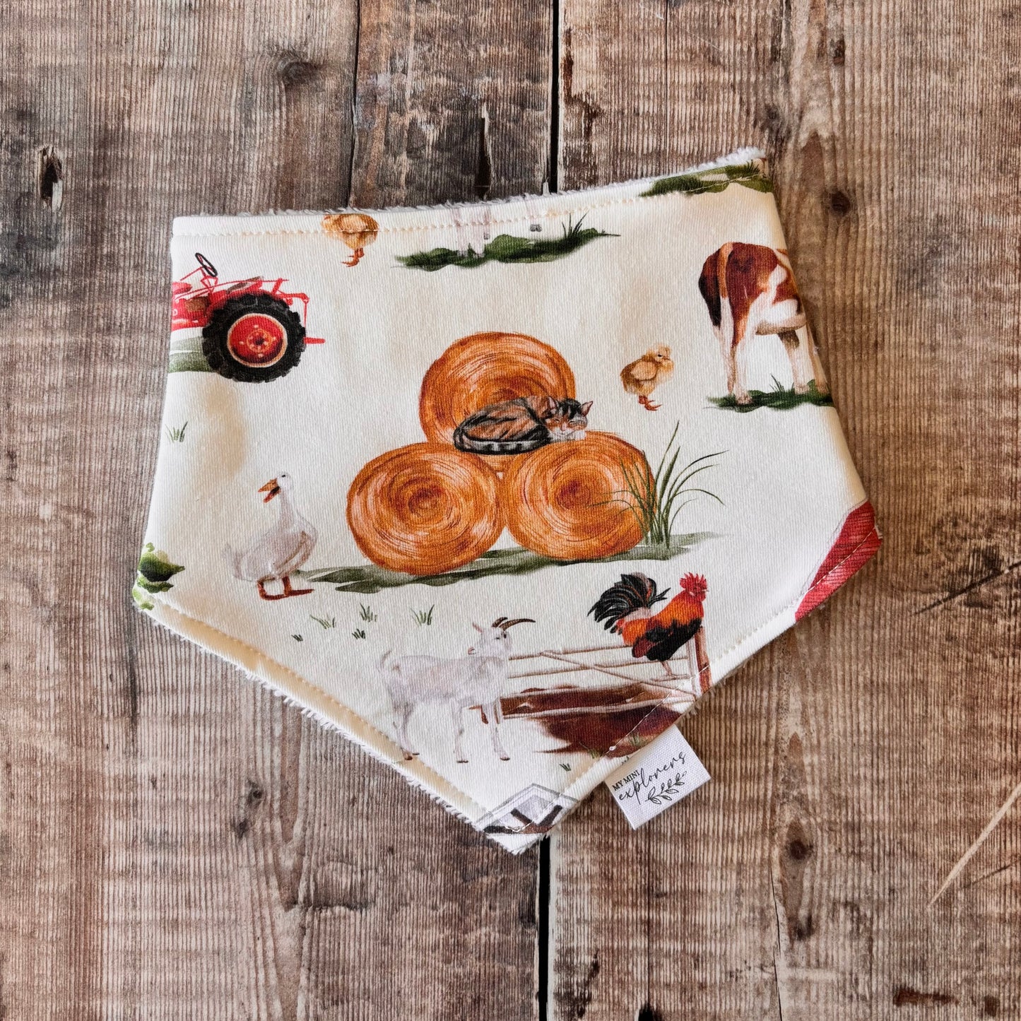 Farm Life Dribble Bib
