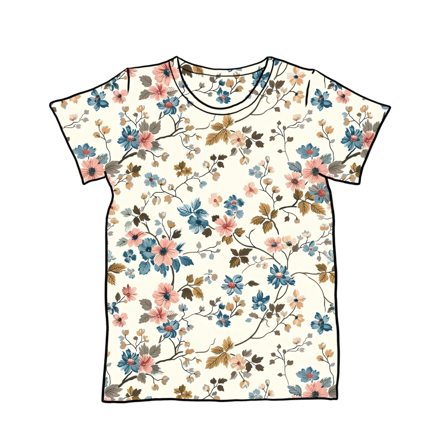 English Garden Child & Baby T-Shirt - Short or Long Sleeve