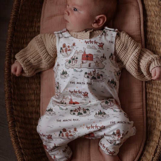 North Pole Child & Baby Romper