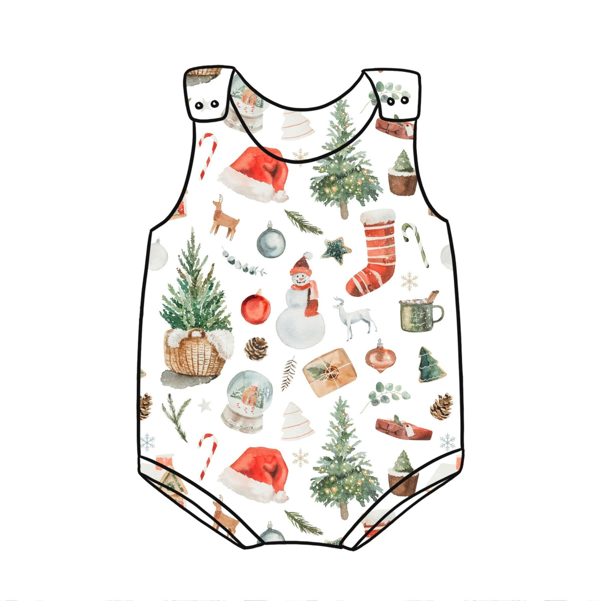 Noel Child & Baby Bloomer Romper