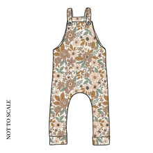 Load image into Gallery viewer, Folk Floral Dungarees
