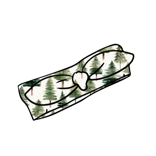 Scandi Woodland Child & Baby Knot Bow Headband