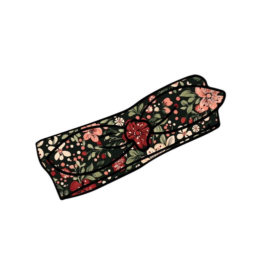 Christmas Floral Child & Baby Knot Bow Headband