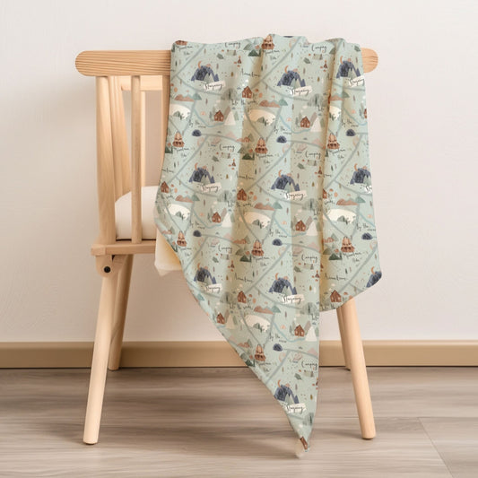 Explorer Child & Baby Snuggle Blanket