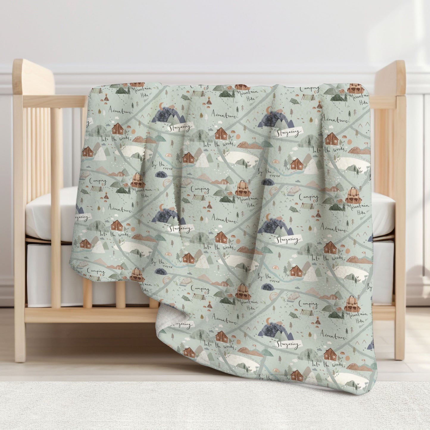 Explorer Toddler & Child Sherpa Blanket