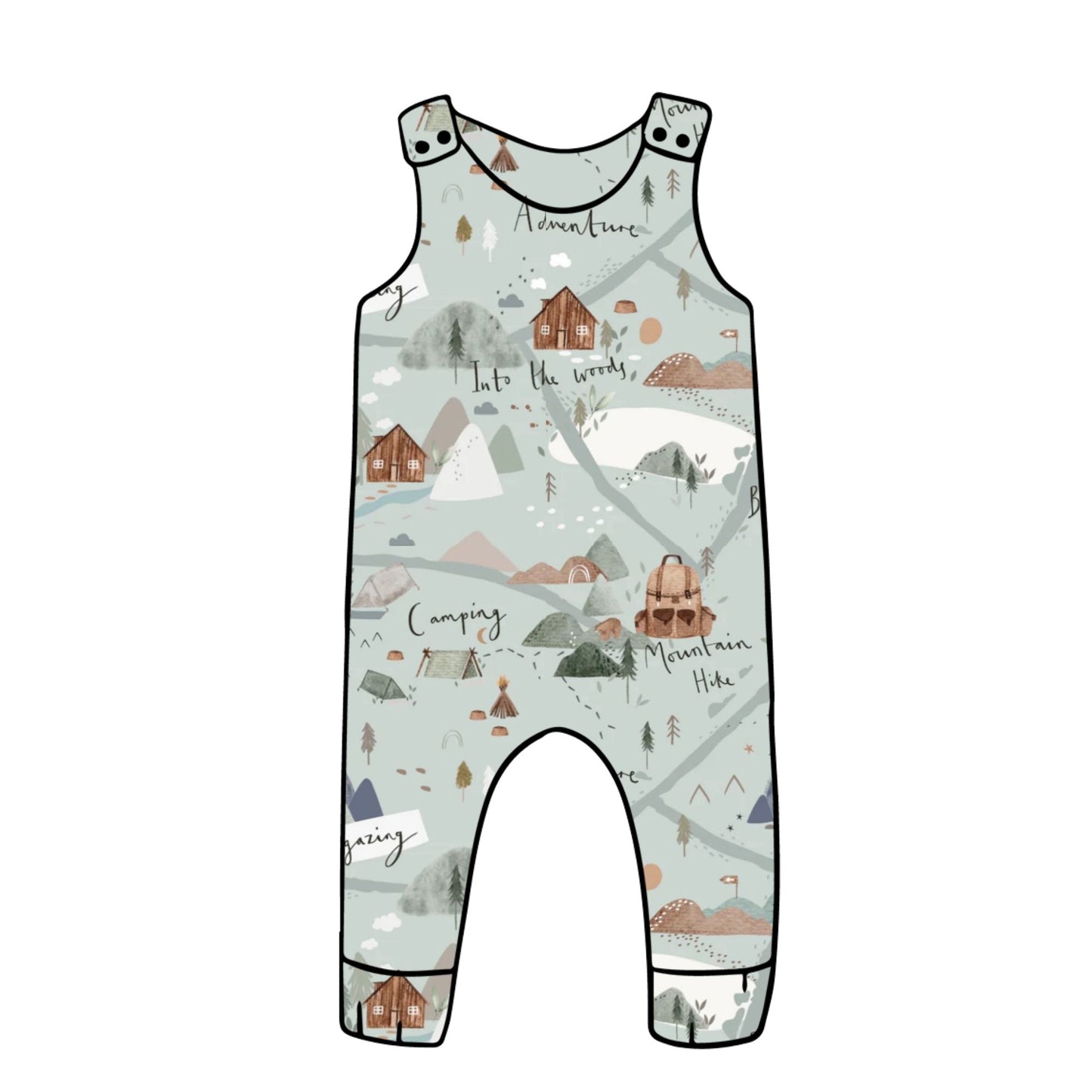 Explorer Child & Baby Full Length Romper