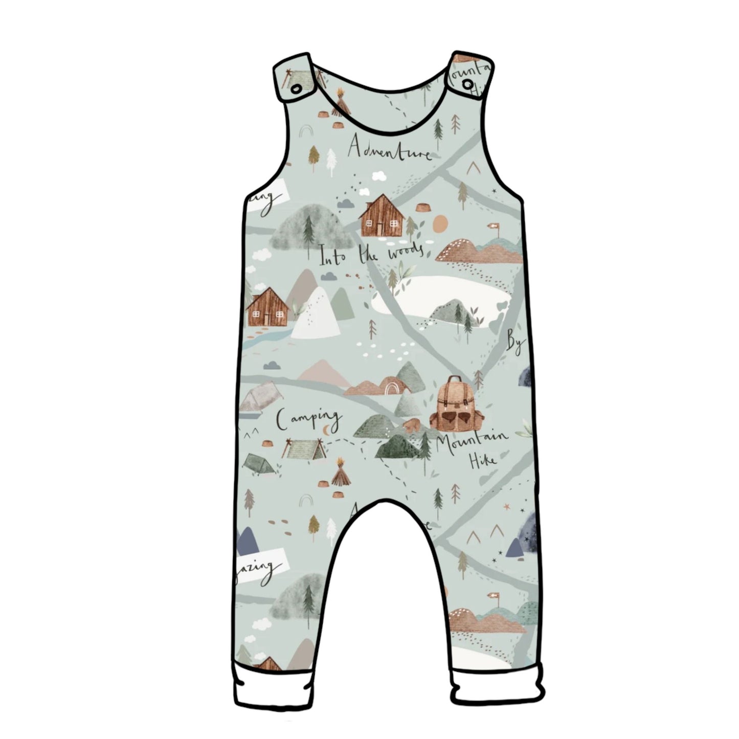 Explorer Child & Baby Full Length Romper