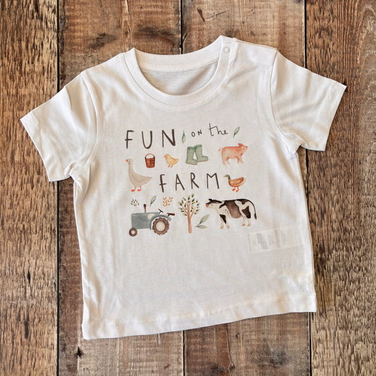 Fun on the farm T-Shirt 18-24 months