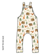 Load image into Gallery viewer, Forest Friends Dungarees
