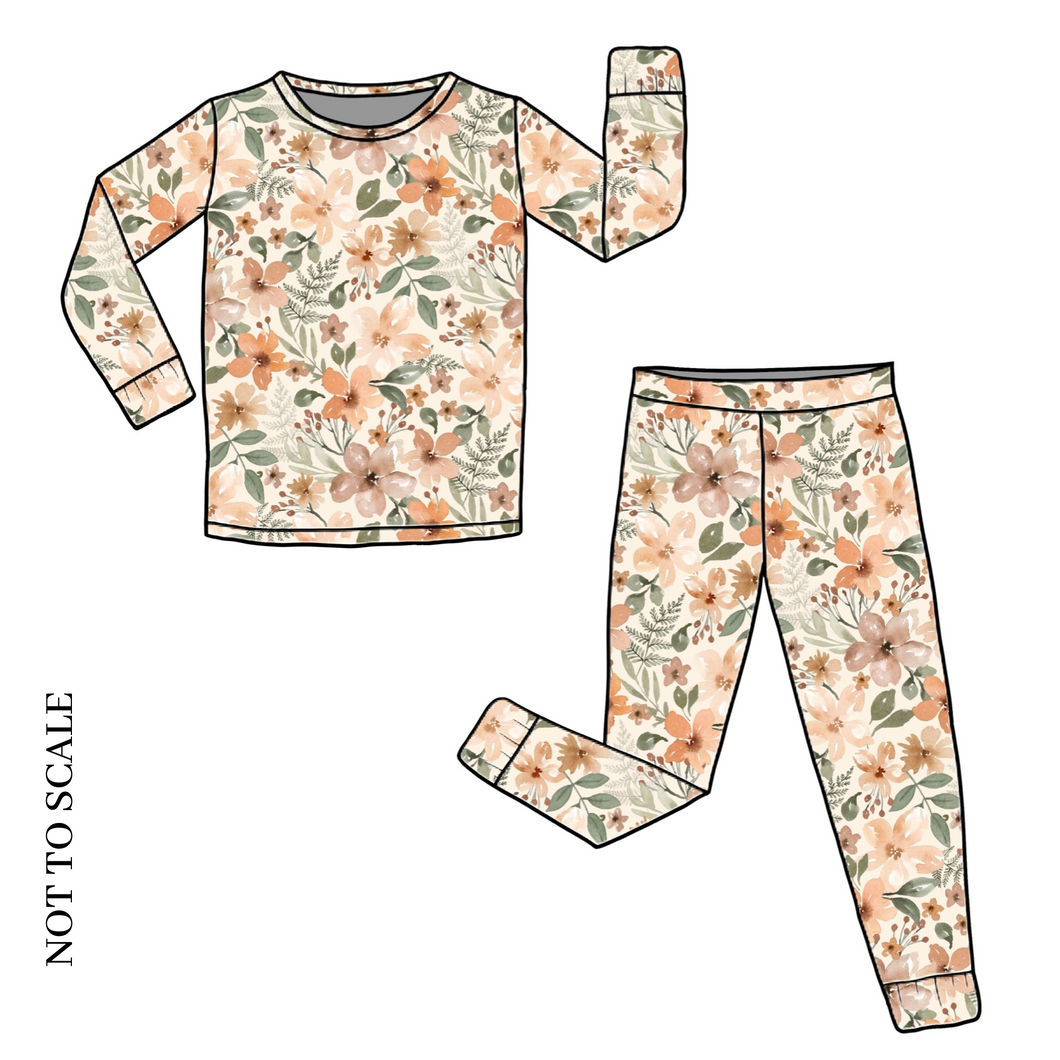 Floral Garden Long Lounge Set