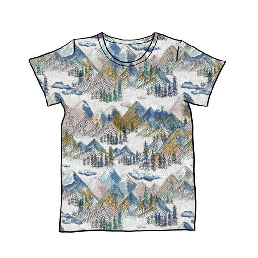 Mountainside Child & Baby T-Shirt - Short or Long Sleeve