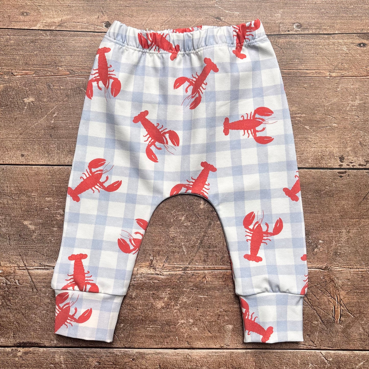 Gingham Lobster Harems 12-18m