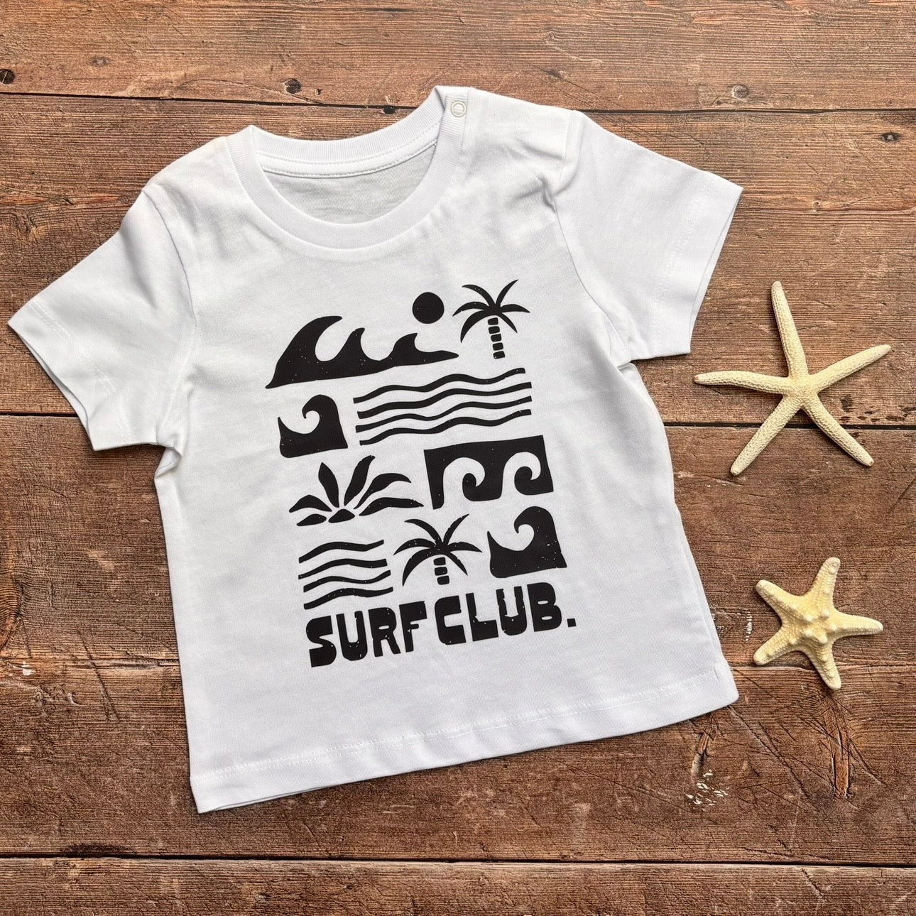 Black Surf Club T-Shirt 12-18m