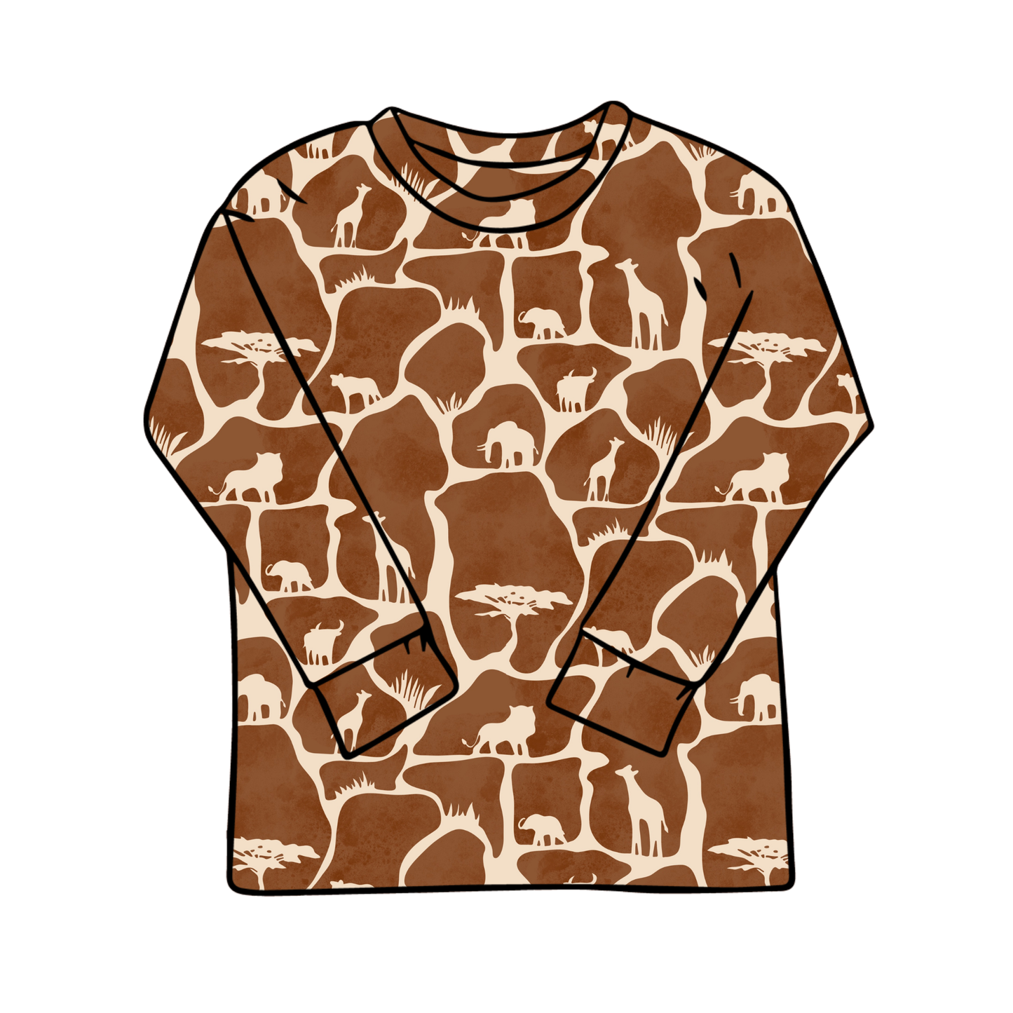 Wild Safari Child & Baby T-Shirt - Short or Long Sleeve