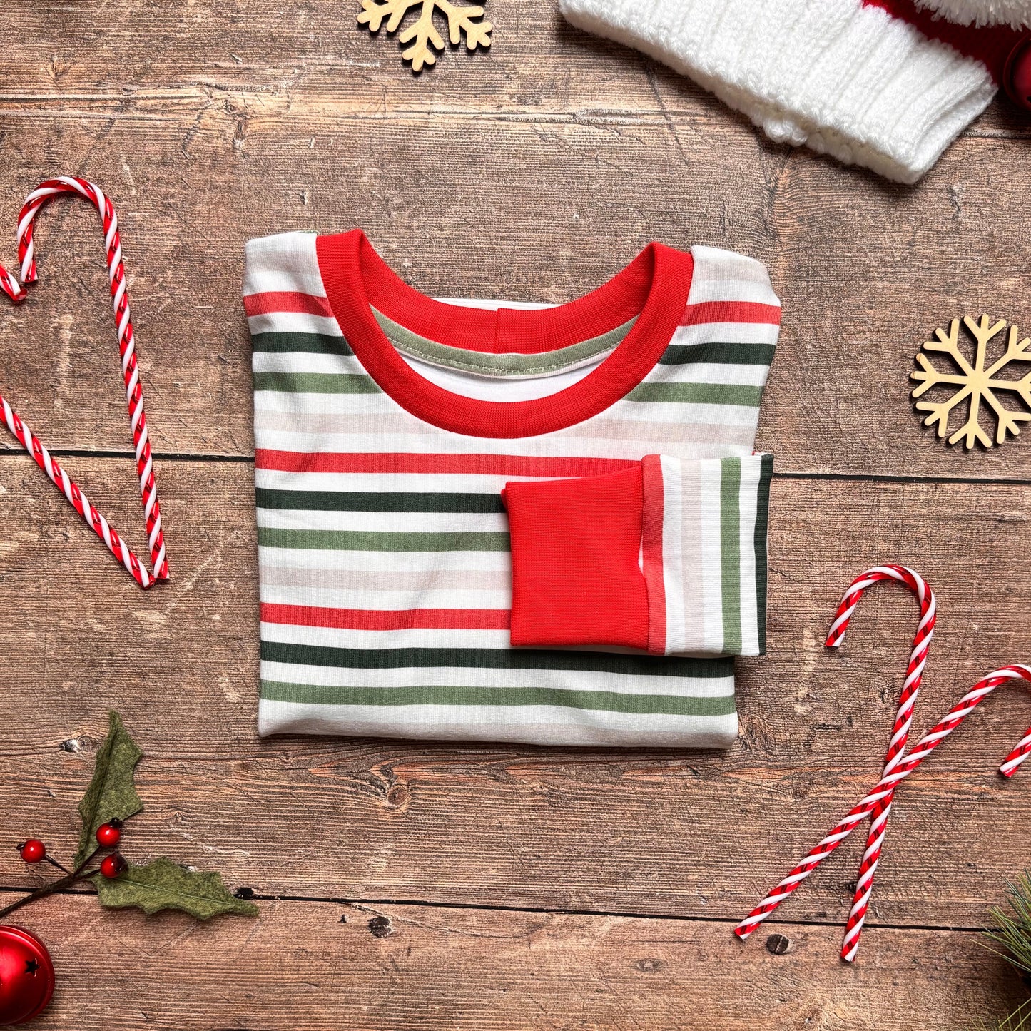 Christmas Stripes Child & Baby Long Sleeve T-Shirt